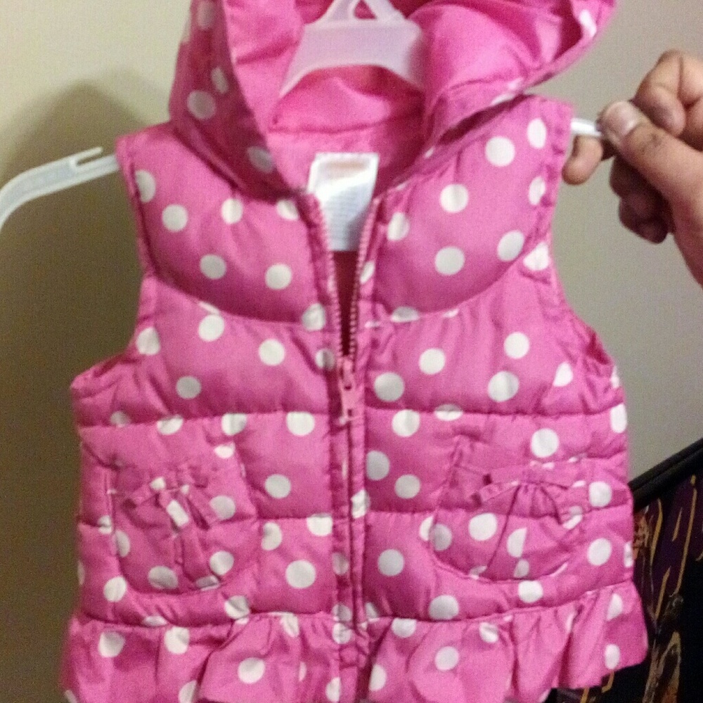 Girl's Gymboree hooded vest